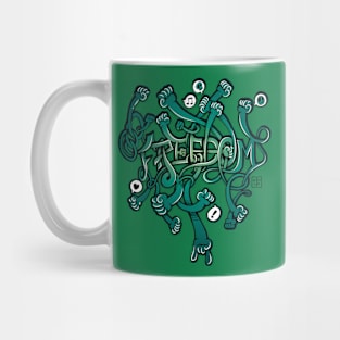 Freedom (green) Mug